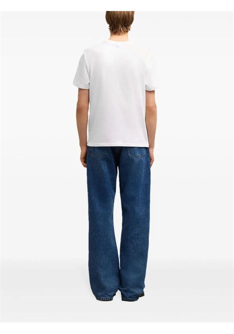 t-shirt adc unisex bianca AMI PARIS | BFUTS035.724100